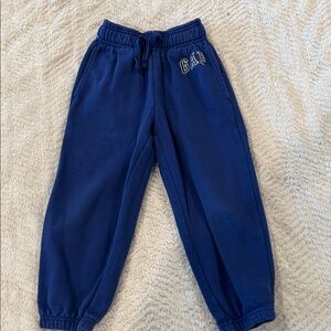 GAP Boys Deep Navy Fleece Joggers